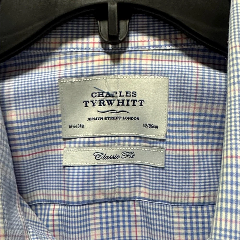 Charles Tyrwhitt Men's sleeves dress shirt: 16 1/2 - Picture 2 of 6